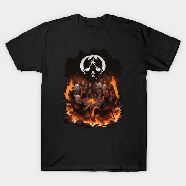 Hot Goth Summer Meeting T-Shirt by clownescape